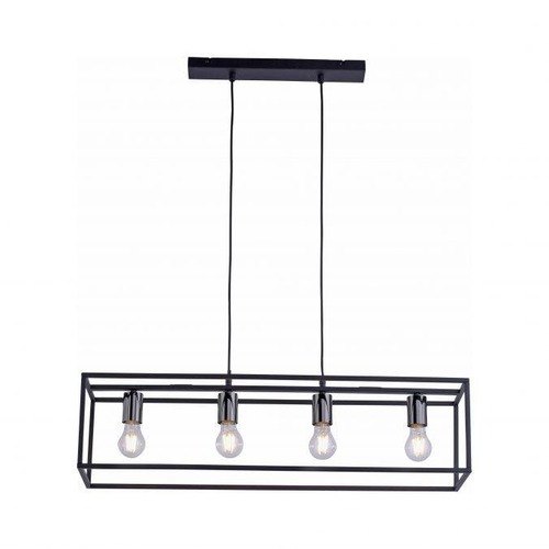 Vícečetná - LD 15854-18 FABIO Závěsné svítidlo, černá, moderní design, retro - LEUCHTEN DIREKT / JUST LIGHT - foto 1