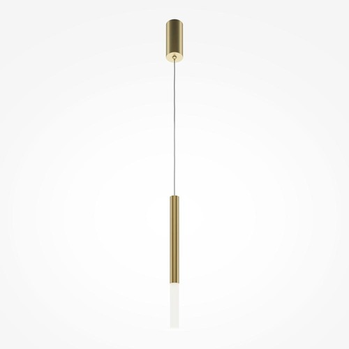 Subtilní - M MOD157PL-L6G4K1 Závěsné svítidlo Pro Shade 4000K 6W 500lm zlatý hliník studená bílá - MAYTONI - foto 1