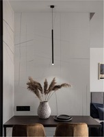 Subtilní - NV 9540200 Závěsné svítidlo DANDIA černý hliník LED závěsné svítidlo 6W 3000K - NOVA LUCE