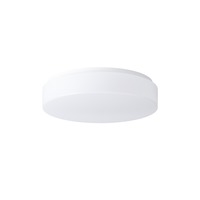 Kruhová - OS DEL71474 DELIA 1 stropní/nástěnné plastové svítidlo bílá IP54 3000/4000 K 13W LED - OSMONT
