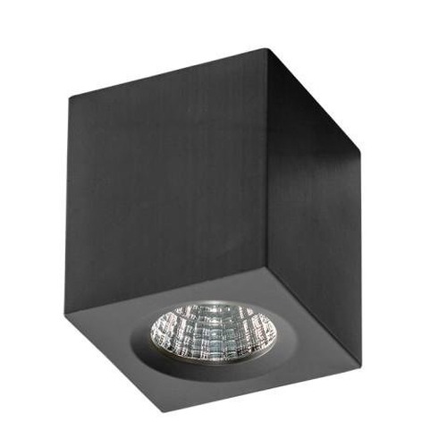 Downlight - AZZ AZ2787 LED Stropní bodové přisazené svítidlo Azzardo Nano Square black AZ2787 5W 420lm 3000K IP20 5,6cm hranaté černé - AZZARDO - foto 1