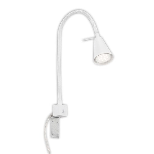 S ramenem - BRI 2080016 Flexibilní nástěnné svítidlo 40,3 cm 1xGU10 5W 400lm bílé (starý kód: BRI 2080-016) - BRILONER - foto 1