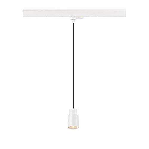 Svítidla - LA 1008277 PURI 2.0 Tube 3~ závěsné světlo, GU10, délka závěsu 200cm, 1x max. 6W, bílá barva - BIG WHITE (SLV) - foto 1