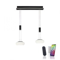 Dekorativní - PN 2076-18 Svítidlo závěsné Q-ETIENNE 2x LED 8W 2700-5000K + 1x LED 5,7W 2700-5000K + dálk.ovládání - PAUL NEUHAUS
