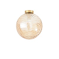 Kruhová - FAN I-NEREIDE-G-PL30 CH Svítidlo NEREIDE, šampaň, 30 x 30 cm - FANEUROPE