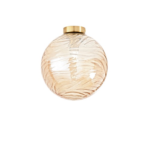 Kruhová - FAN I-NEREIDE-G-PL30 CH Svítidlo NEREIDE, šampaň, 30 x 30 cm - FANEUROPE - foto 1