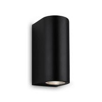 Nástěnná - BRILO 3648-025 LED venkovní svítidlo, 15,5 cm, 2x GU10, 4,7 W, černá - BRILO