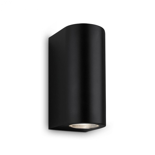 Nástěnná - BRILO 3648-025 LED venkovní svítidlo, 15,5 cm, 2x GU10, 4,7 W, černá - BRILO - foto 1