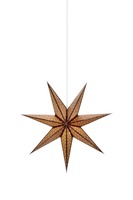 Interiérové dekorace - MAR 705793 Glitter bronzová závěsná hvězda 45 cm - Markslöjd