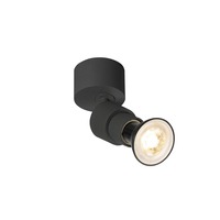 Bodová - LA 1008229 PURI 2.0 Basic nástěnné a stropní svítidlo, kulaté, 1x max. 6W GU10, černé - BIG WHITE (SLV)