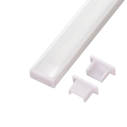 Difuzory a koncovky - Koncovka profilu Mikro 2 bílá - foto 1