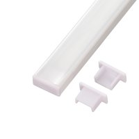 Difuzory a koncovky - Koncovka profilu Mikro 2 bílá