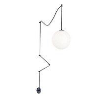 Koule - ILUX 160856 Závěsné svítidlo Ideal Lux Boa SP1 nero 160856 černé - IDEALLUX