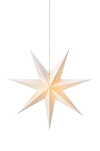 Interiérové dekorace - MAR 706250 Livia bílá závěsná hvězda 75 cm - Markslöjd - foto 1