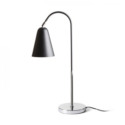 Stolní lampy pracovní - RED R12675 GARBO stolní černá chrom 230V E27 28W - RED - DESIGN RENDL - foto 1