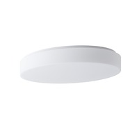 Kruhová - OS GEM48197 GEMINI 2 stropní/nástěnné skleněné svítidlo bílá IP43 3000 K 27W LED HF - OSMONT