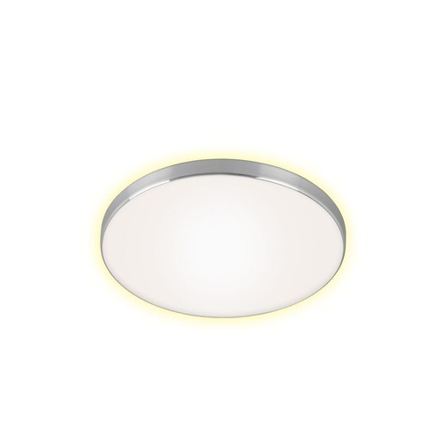 Kruhová - BRI 3443219 LED stropní svítidlo, pr. 35,5 cm, 18 W, hliník-bílé (starý kód: BRI 3443-219) - BRILONER - foto 1