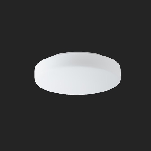 Nouzová - OS EDN59649 EDNA 3 stropní/nástěnné skleněné svítidlo bílá IP43 4000 K 19W LED nouzové kombinované 3 h (původní kód OS 59649) - OSMONT - foto 1