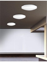 Plafoniéry - NV 6100521 Stropní svítidlo IVI stropní svítidlo IP44 bílé opálové sklo E27 1x12W - NOVA LUCE