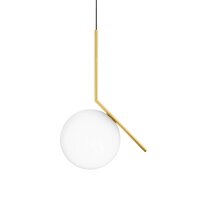 Dekorativní - FLOS DEC F3176059 Designové závěsné svítidlo IC Suspended 2 mosaz 205W E27 - FLOS Decorative