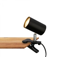 Stolní lampy s klipem - BRI 2766015 Klem lampička na stůl, nastavitelná, s klipsem, černá - BRILONER