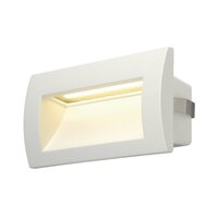 Zapuštěná - LA 233621 Nástěnné vestavné svítidlo DOWNUNDER OUT LED M bílé 3,3W 155lm IP55 3000K - BIG WHITE (SLV)