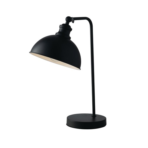 Stolní lampy dekorační - FAN I-CHARLESTON-L Stolní lampa Lume Charleston, černá, 1 x E27, 16 x 27 x 43 cm - FANEUROPE - foto 1