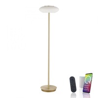Stojací lampy - PN 271-60 Paul Neuhaus Q ETIENNE LED stojací svítidlo Smart Home matná mosaz stmívatelné CCT ZigBee 2700-5000K - PAUL NEUHAUS