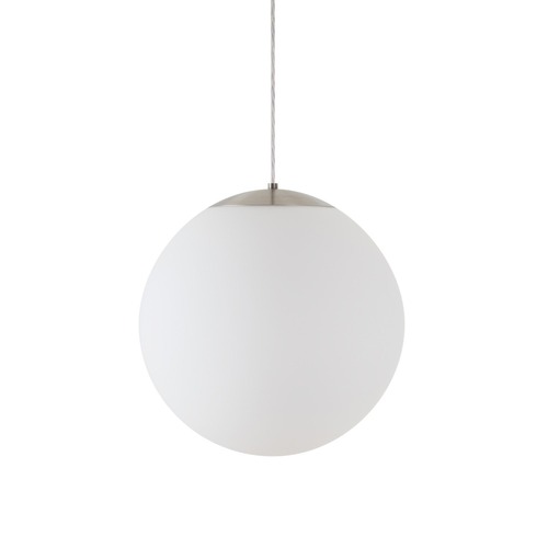 Koule - OS ISI70844 ISIS S3 PM-M HP závěsné plastové svítidlo kartáčovaná nerez / bílá IP40 4000 K 52W LED DALI - OSMONT - foto 1