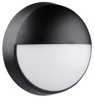 Nástěnná - CEN OSTONP-1421540 LED SVÍTIDLO OASI TONDA ČERNÉ NAPŮL ZAKRYTÉ 14W 4000K 1055Lm 120d IP54  - CENTURY