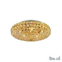 Dekorativní - ILUX 073187 Stropní a nástěnné svítidlo Ideal Lux King PL5 oro 073187 - IDEALLUX