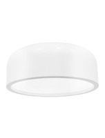 Kruhová - NV 826806 Stropní svítidlo PERLETO stropní svítidlo bílý kov a akrylový difuzor E27 2x12W - NOVA LUCE