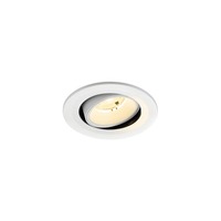 Kruhová - LA 1009515 NUMINOS® MOVE S Stropní vestavné svítidlo, 3000 K, 20°, IP20, kulaté, bílé - BIG WHITE (SLV)