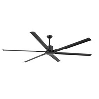 Ventilátory - FARO 33414A ANDROS XL stropní ventilátor, černá s DC motorem - FARO