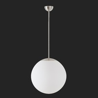 Nouzové osvětlení - OS ADR68321 ADRIA P3 závěsné skleněné svítidlo nerez broušená / bílá IP40 3000 K 27W LED nouzové kombinované 1 h (původní kód OS 68321) - OSMONT