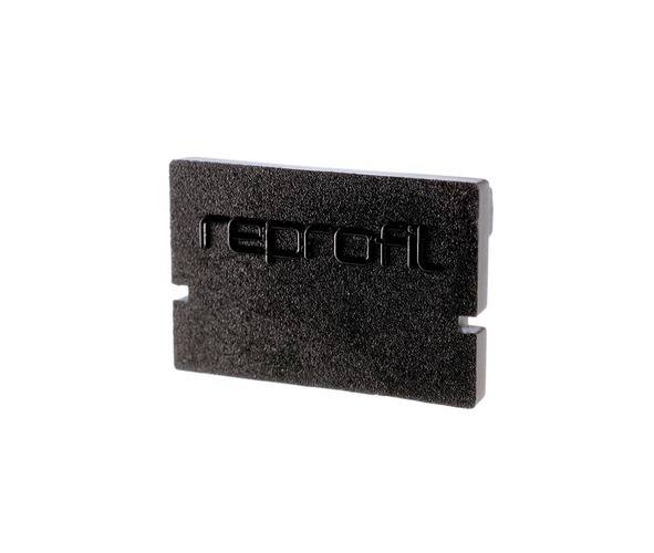 Krytky pro Al profily - IMPR 979012 Koncovka H-AU-01-12 černá 18 mm 2 ks - LIGHT IMPRESSIONS - foto 1