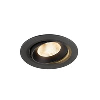Kruhová - LA 1009810 NUMINOS® MOVE L Stropní vestavné svítidlo, 2700 K, 20°, IP20, kulaté, černé - BIG WHITE (SLV)