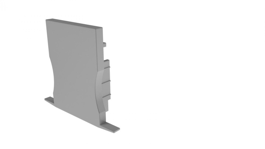 Krytky pro Al profily - IMPR 978301 Koncovka C-P-ET-04-12 sada 2ks - LIGHT IMPRESSIONS - foto 1