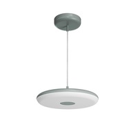Kruhová - OS ZET60052 ZETA ST1 FP závěsné plastové svítidlo šedá / bílá IP40 3000 K 31W LED - OSMONT