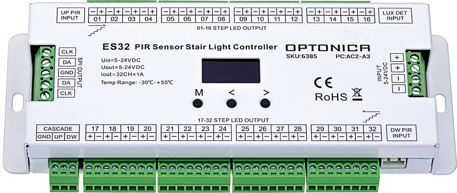 Stmívače a přepínače Optonica - PIR Sensor Stair Light Controller - foto 1