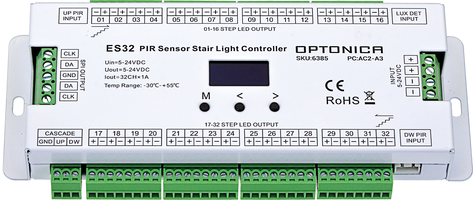 Stmívače a regulátory LED - PIR Sensor Stair Light Controller