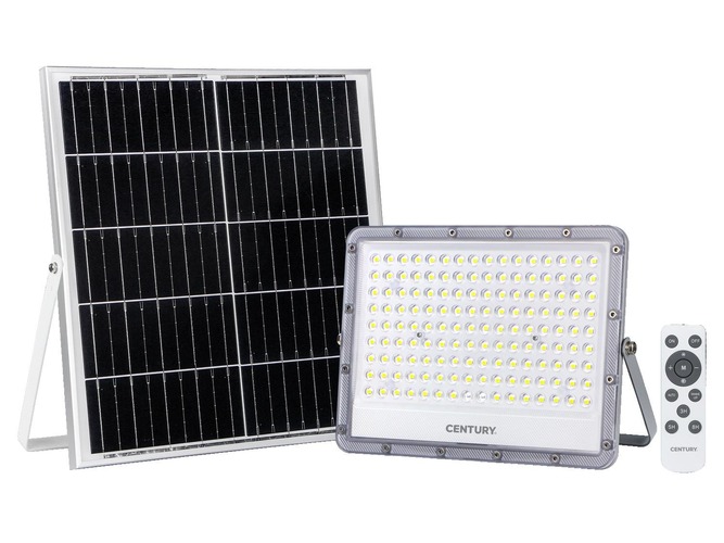 Solární - CEN SRSOL-2009040 LED reflektor SIRIO SOLARE solární 10W 4000K DIM IP65 - CENTURY - foto 1