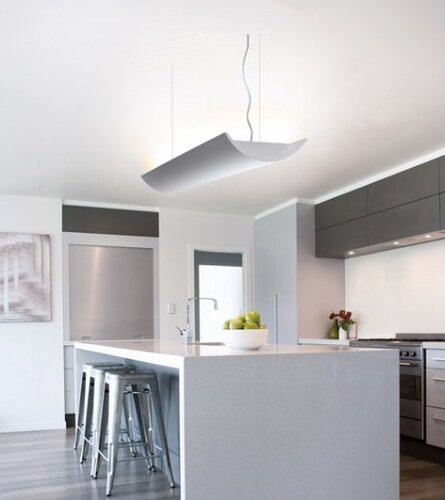 Podélná - WD 86-6312-30 Závěsné svítidlo Jony LED 23,6W 230V G5 EVG 2600lm 3000K bílý ekolit - ECO DESIGN - foto 1