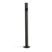 Sloupková - FARO 70247 Svítidlo stojací BEZEL černé 8W IP65 2700K 349lm - FARO