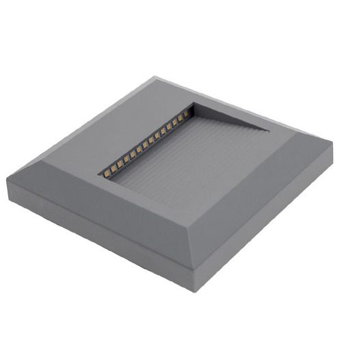 LED poziční světla Optonica - LED krok světlo čtverec šedá - foto 1