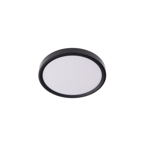 Kruhová - LED panel PANKA 18W CCT černé kulaté stropní - foto 1