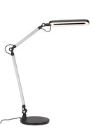 Stolní lampy pracovní - BRILO 7509-015 CCT LED stolní lampa, 51 cm, 6,6 W, černá - BRILO