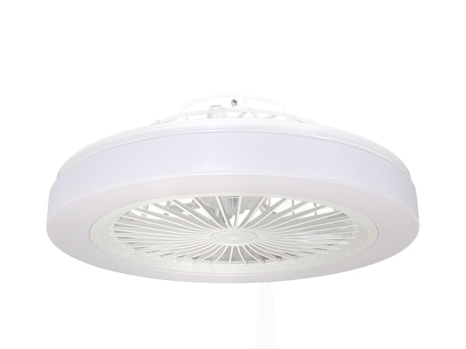 LED stropní svítidla - LED stropní ventilátor 36W/3CCT bílá + dálkové ovládání - foto 1