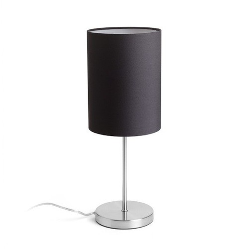 Stolní lampy dekorační - RED R14062 NYC/RON 15/20 stolní Polycotton černá/nikl 230V E27 7W - RED - DESIGN RENDL - foto 1