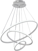 LED přívěšek - LED závěsná lampa CCT 78W bílá stmívatelné + dálkové ovládání